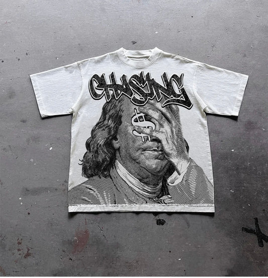 Chasing $ graphic t